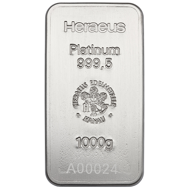Platinum Bar 1000 gr