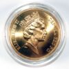 gold sovereign 5 pounds obverse