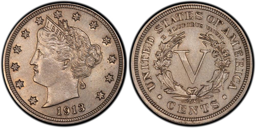 liberty head nickel 1913