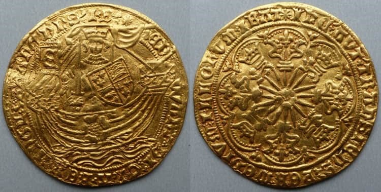 Χρυσά νομίσματα: 2° μέρος - Οι βασιλείς της Αγγλίας